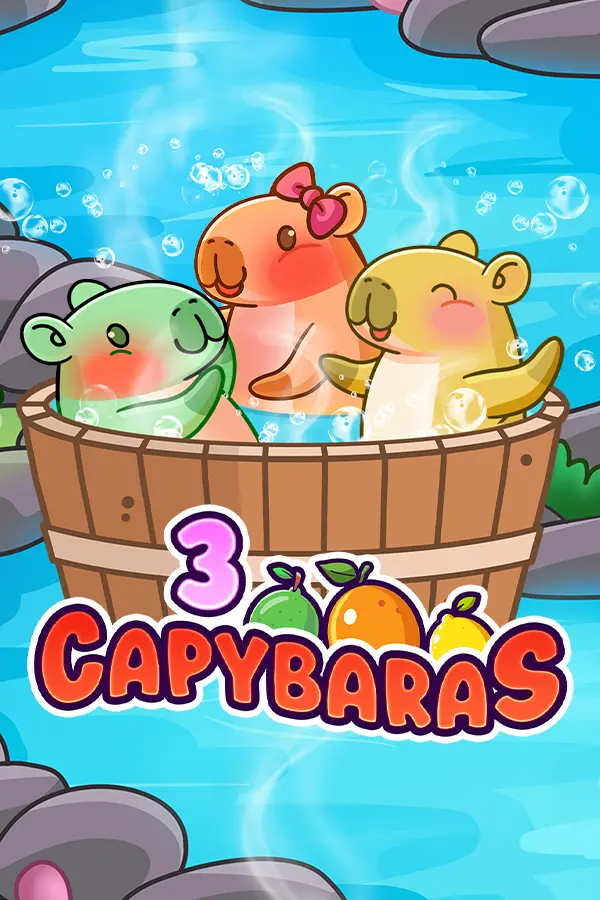 3 Capybaras